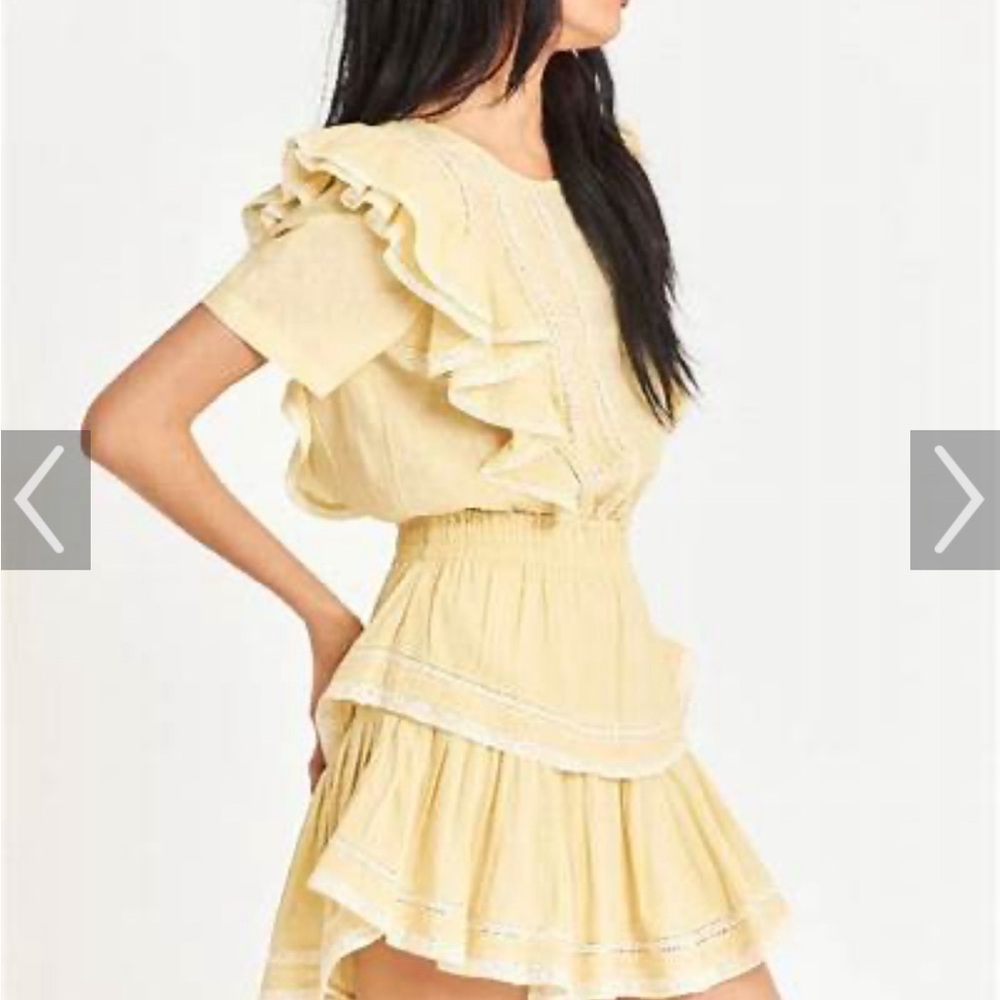 LoveShackFancy Natasha Heritage Mini Dress size small